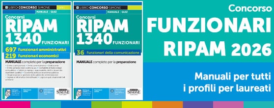 Manuali Concorso RIPAM 1340 Funzionari ed Esperti
