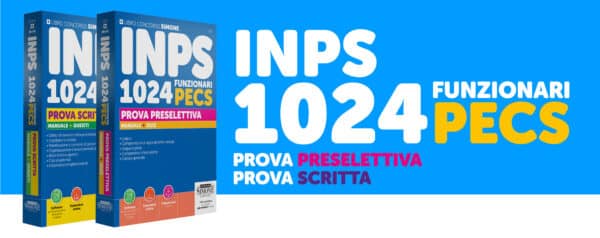 Manuali Concorso INPS Funzionari Laureati 2026 – PECS