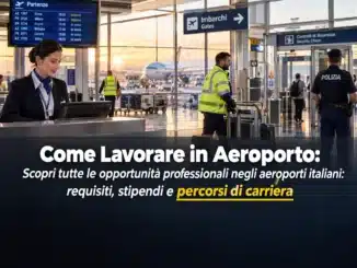 Come Lavorare in Aeroporto: Scopri tutte le opportunità professionali negli aeroporti italiani: requisiti, stipendi e percorsi di carriera