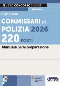 Manuale Concorso Commissari Polizia di Stato