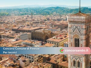concorsi Comune di Firenze per tecnici