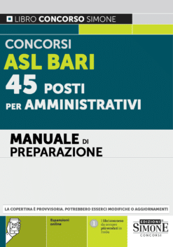 Manuale Concorsi ASL Bari 2022 – Per amministrativi