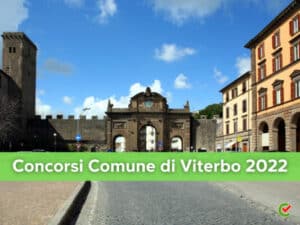 concorsi comune di viterbo 2022