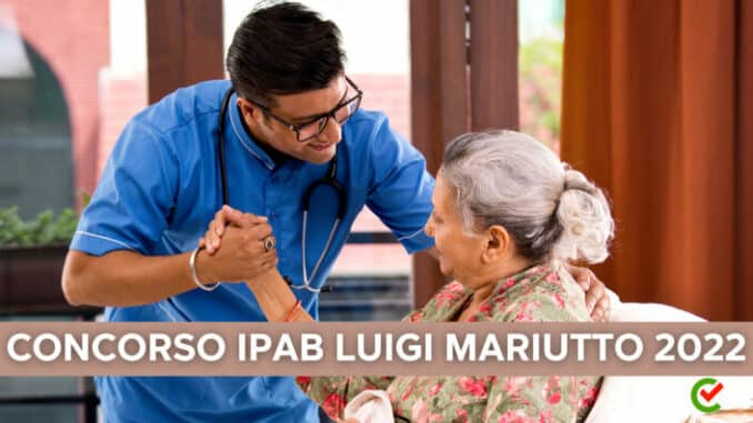 Concorso IPAB Luigi Mariutto 2022