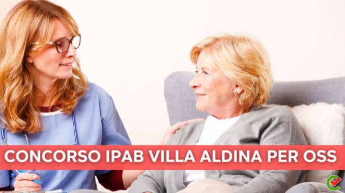 Concorso IPAB Villa Aldina per OSS 2022