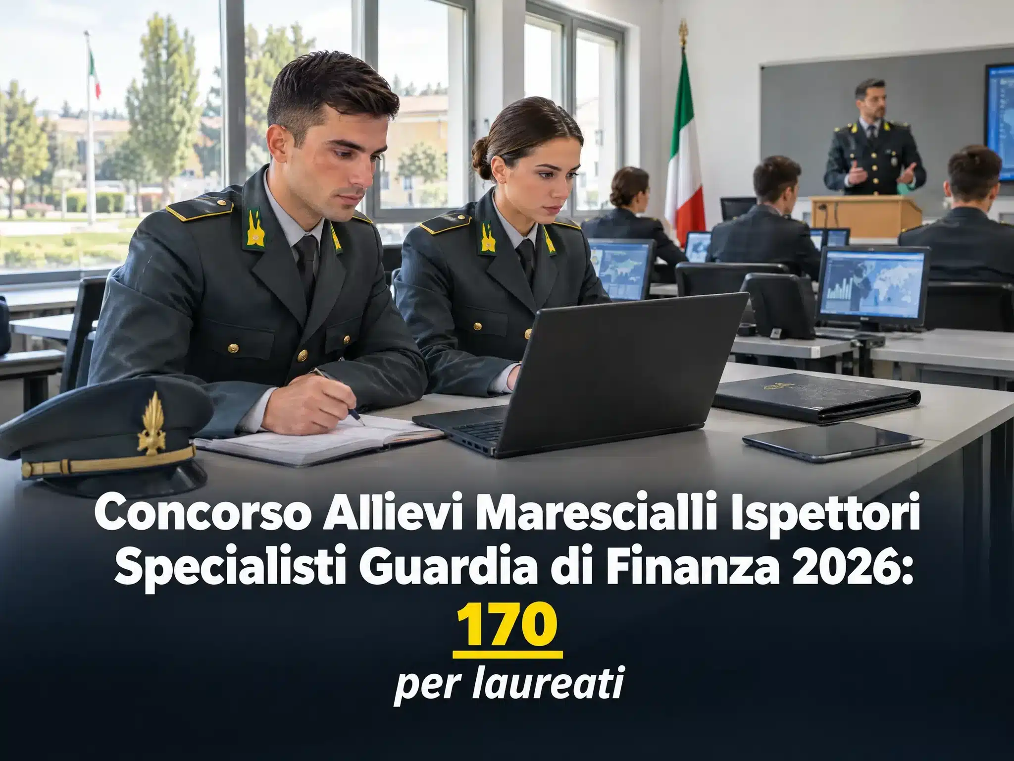 Concorso Allievi Marescialli Ispettori Specialisti Guardia di Finanza 2026