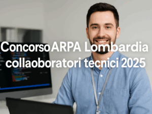 Concorso arpa Lombardia collaboratori tecnici 2025