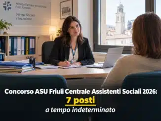 Concorso ASU Friuli Centrale Assistenti Sociali 2026: 7 posti a tempo indeterminato