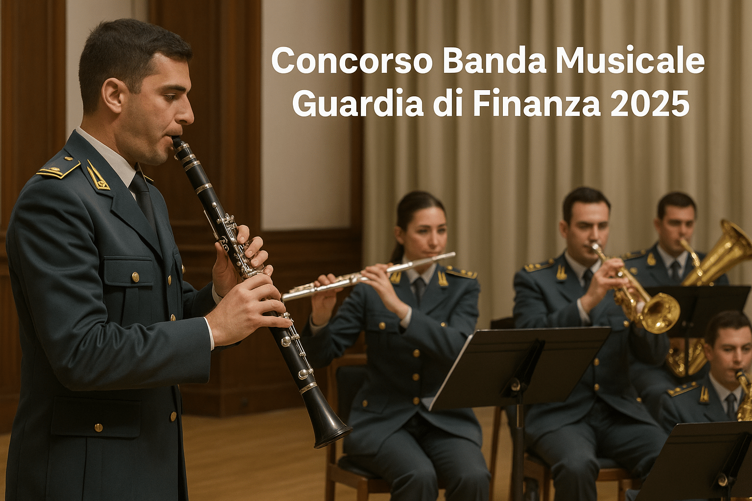 Concorso Banda Musicale Guardia di Finanza 2025