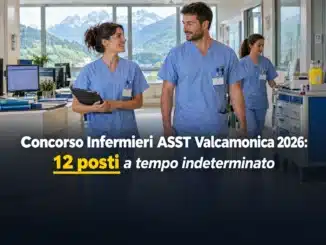 Concorso Infermieri ASST Valcamonica 2026: 12 posti a tempo indeterminato