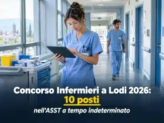Concorso Infermieri a Lodi 2026: 10 posti nell'ASST a tempo indeterminato