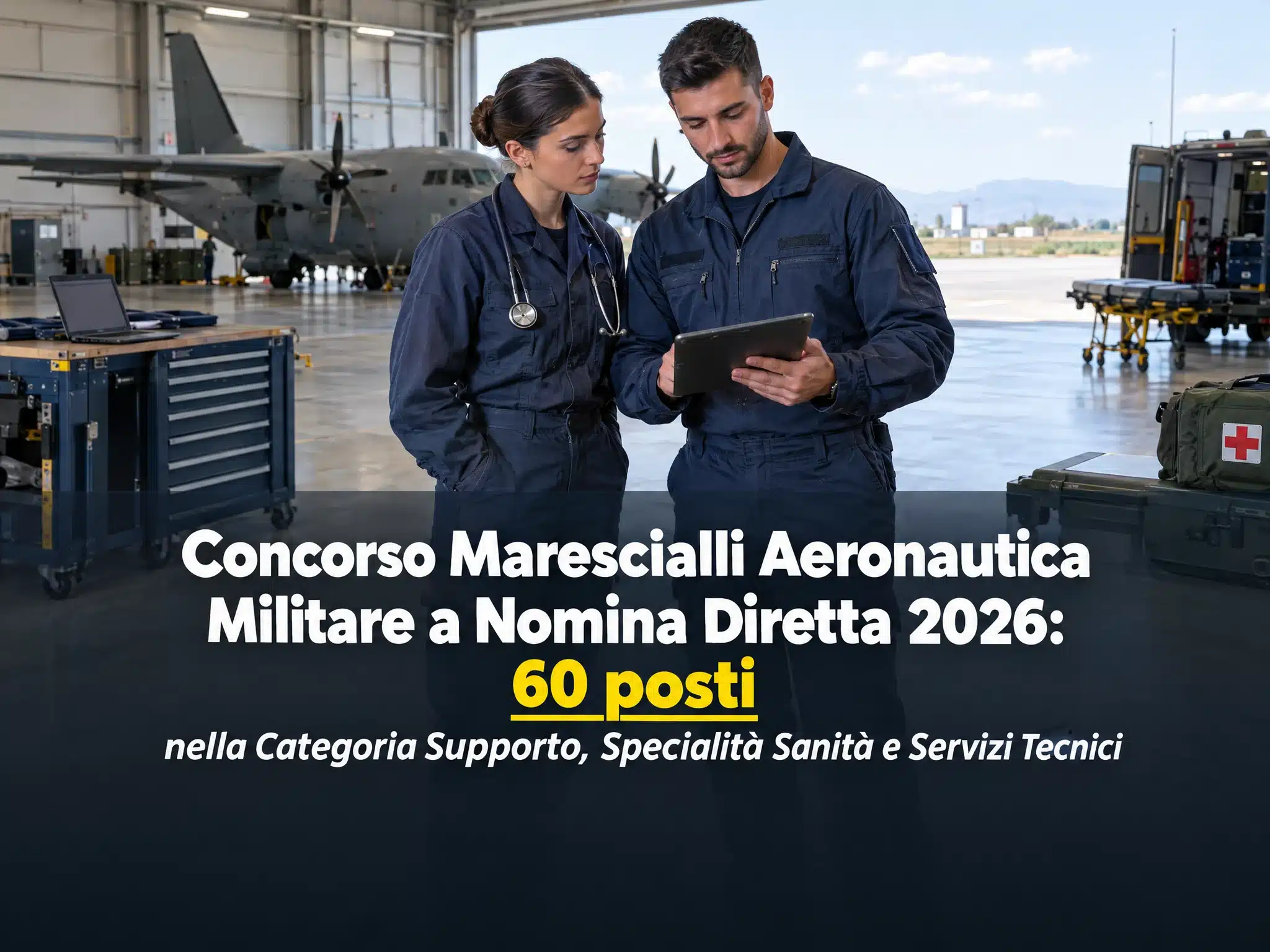 Concorso Marescialli a nomina diretta Aeronautica Militare 2026