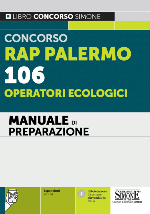 Manuale Concorso RAP Palermo  2022 – Per la preparazione