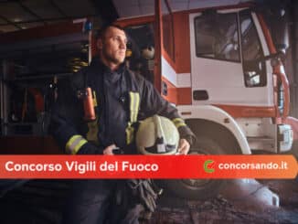 concorso vigile del fuoco