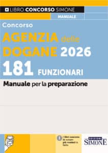 Manuale Concorso Agenzia Dogane 2026