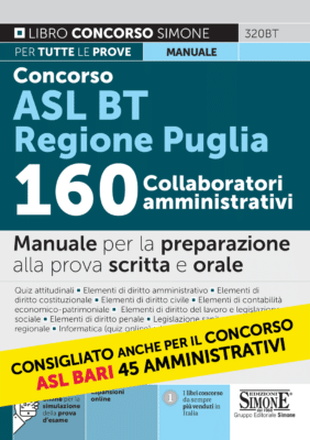 Manuale Concorso ASL BAT Regione Puglia – 160 Collaboratori Amministrativi
