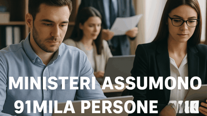 Ministeri assumono 91mila persone con competenze digitali e in IA (Under 40)
