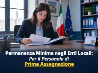 Permanenza Minima negli Enti Locali: Per il Personale di Prima Assegnazione
