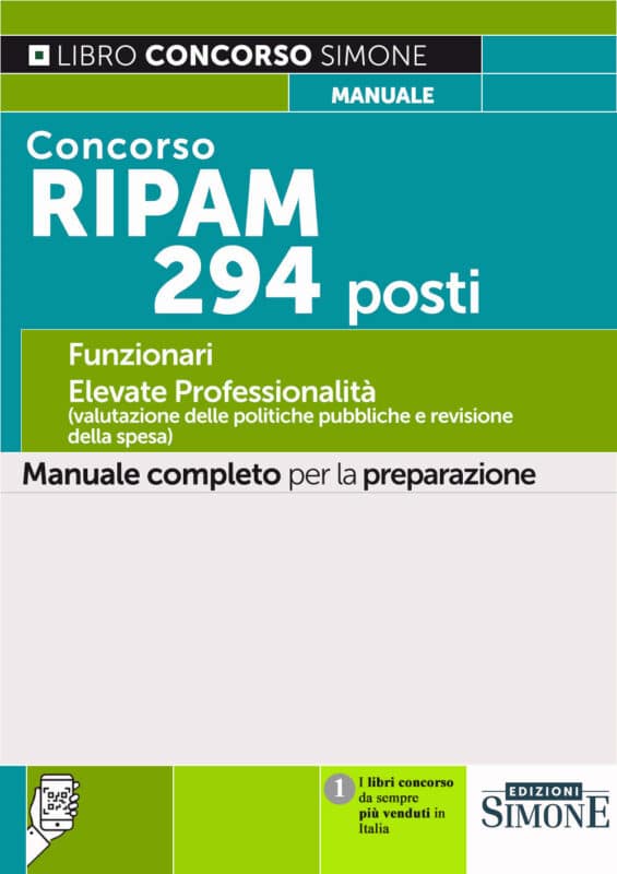 Manuale Concorso RIPAM Unico Valutazione delle Politiche pubbliche 2026