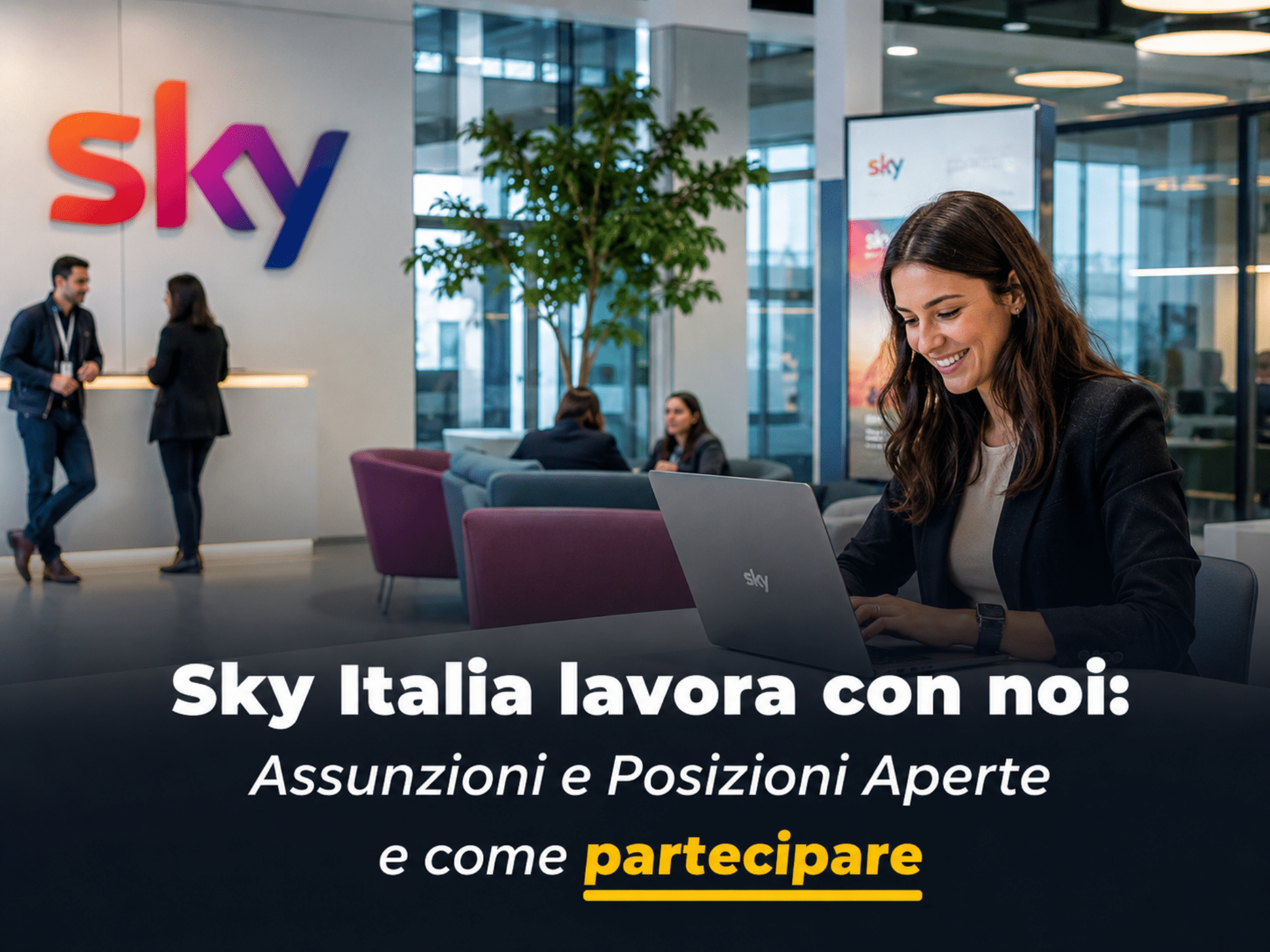 Sky Italia lavora con noi - Assunzioni e Posizioni Aperte