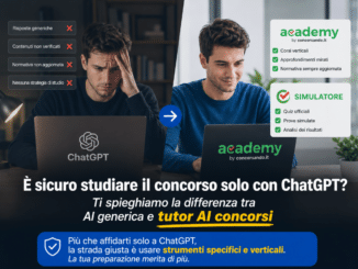 studiare il concorso solo con ChatGPT