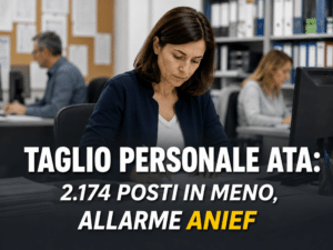 taglio personale ata anief