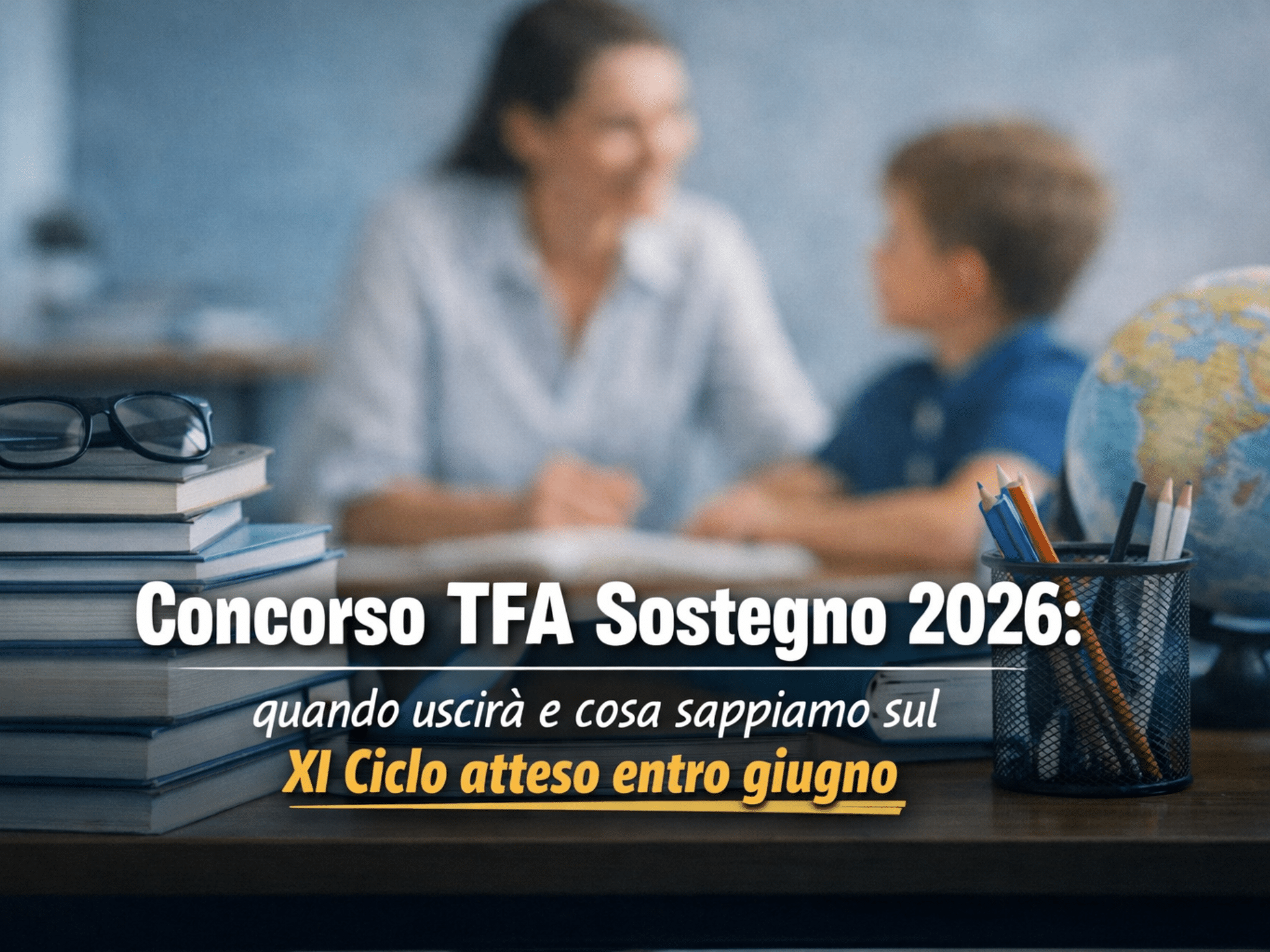 Concorso TFA Sostegno 2026: quando uscirà e cosa sappiamo sul XI Ciclo atteso entro giugno