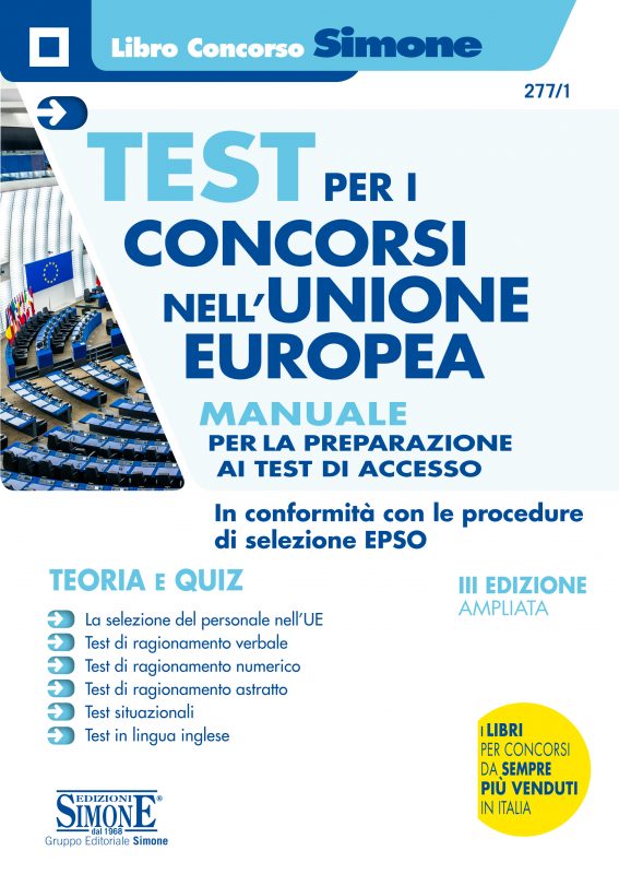 Test per i concorsi nell’Unione Europea – Manuale