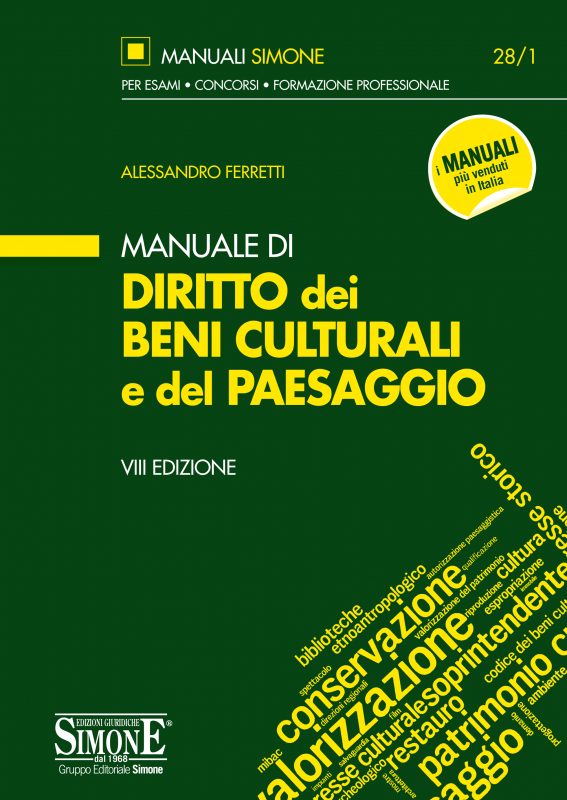 Manuale di Diritto dei Beni Culturali e del Paesaggio