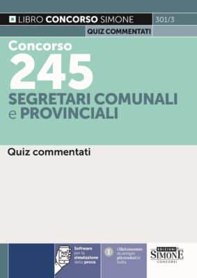 Concorso 245 Segratari Comunali e Provinciali – Quiz Commentati