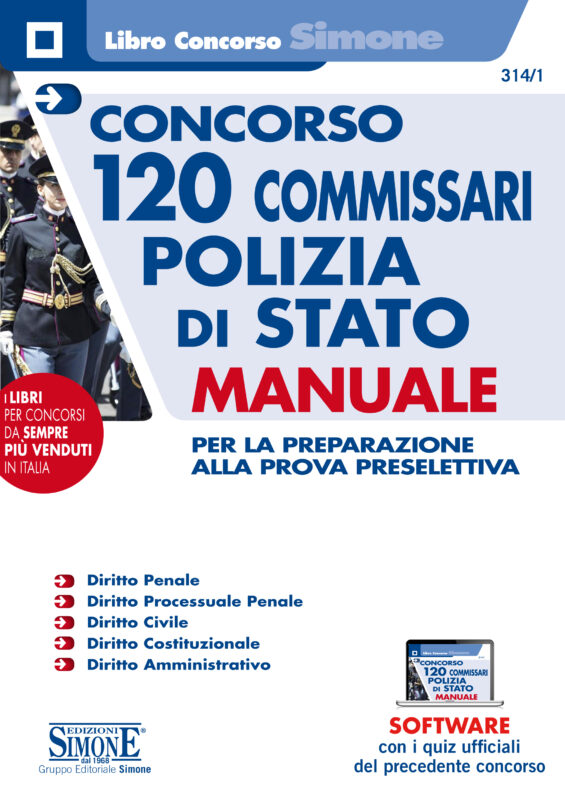 Concorso Commissari Polizia di Stato – Manuale