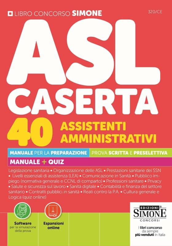 Manuale Concorso ASL Caserta Assistenti Amministrativi 2026 – Per la preparazione