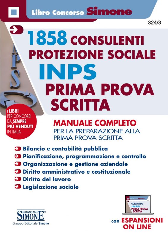 Concorso Inps 2020 Consultenti Per La Protezione Sociale Funzionari concorso inps 2021 calendario prove