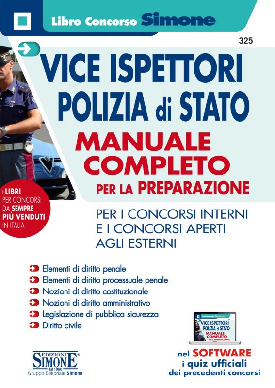 Vice Ispettori Polizia di Stato – Manuale completo per la preparazione