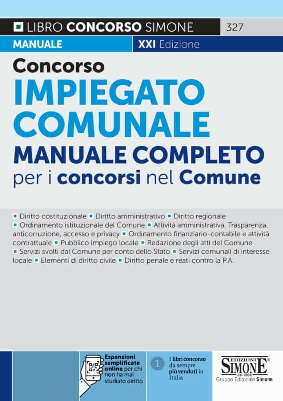 Concorso Impiegato Comunale – Manuale completo per i concorsi nel Comune