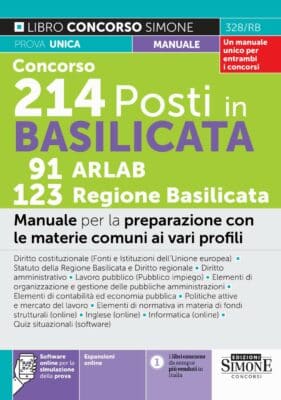 Manuale Concorsi Regione Basilicata e ARLAB 2022 – Per unico