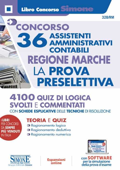 Concorso 36 Assistente Amministrativi Contabili – Regione Marche – La prova preselettiva