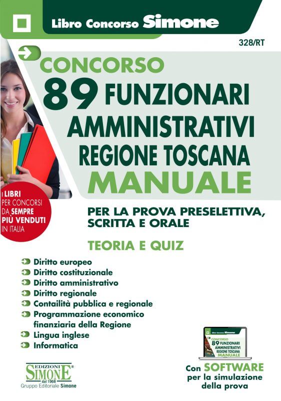 Concorso 89 Funzionari Amministrativi Regione Toscana – Manuale