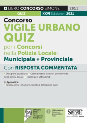 Manuale Concorsi Vigile Urbano e agenti di Polizia Locale Municipale e Provinciale – Quiz