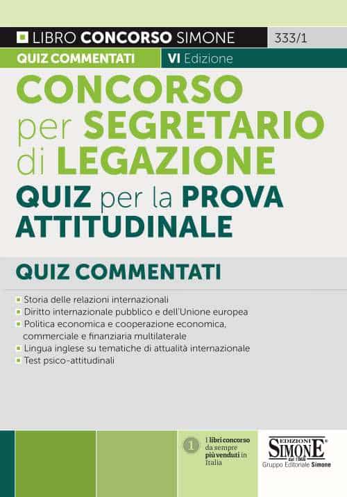 Manuale Il Concorso per Segretario di Legazione