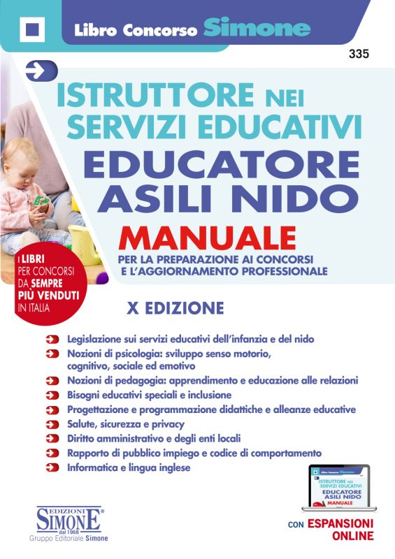 Istruttore nei Servizi Educativi – Educatore Asili Nido – Manuale