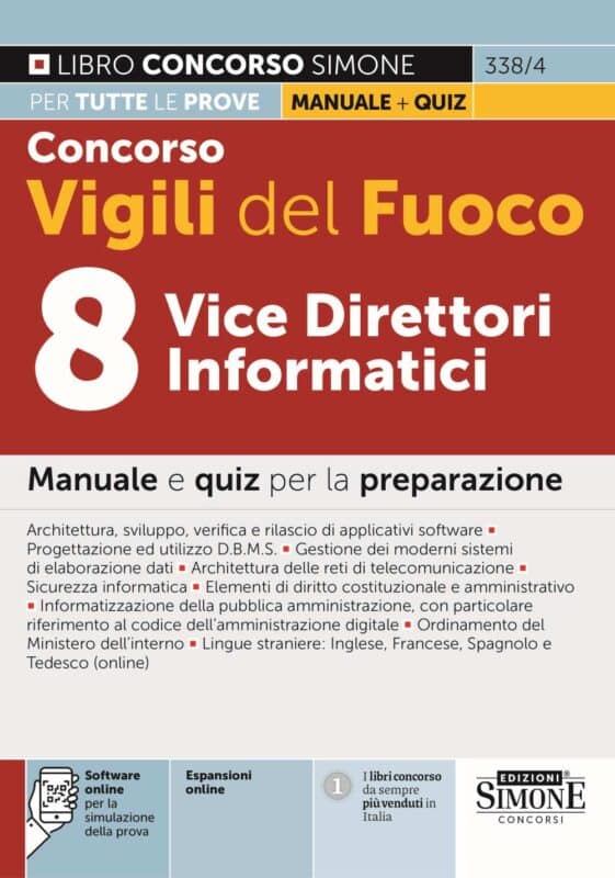 Manuale Concorso Vice Direttori Informatici Vigili del Fuoco – Per la preparazione
