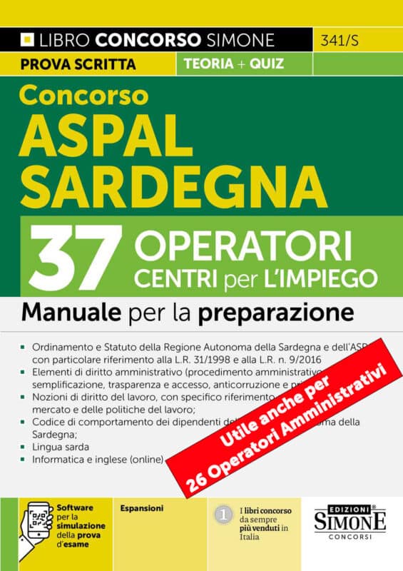 Manuale Concorso ASPAL Sardegna 37 Operatori