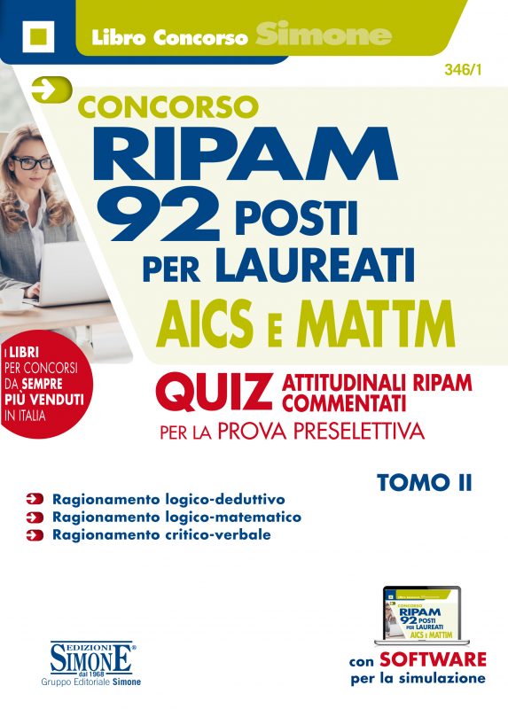 Concorso RIPAM – 92 posti per laureati AICS e MATTIM – Quiz attitudinali RIPAM commentati