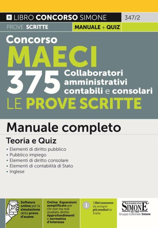 Manuale concorso Maeci 375 posti