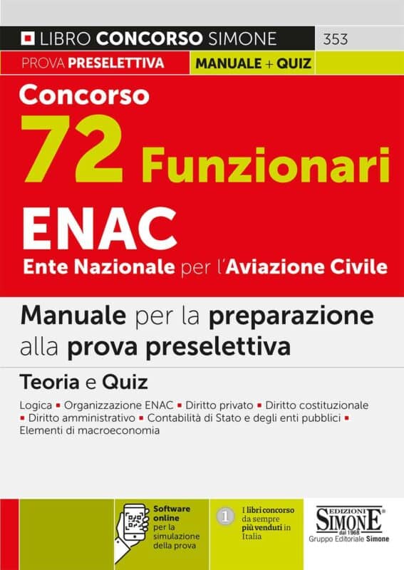 Concorso Enac – Manuale di preparazione