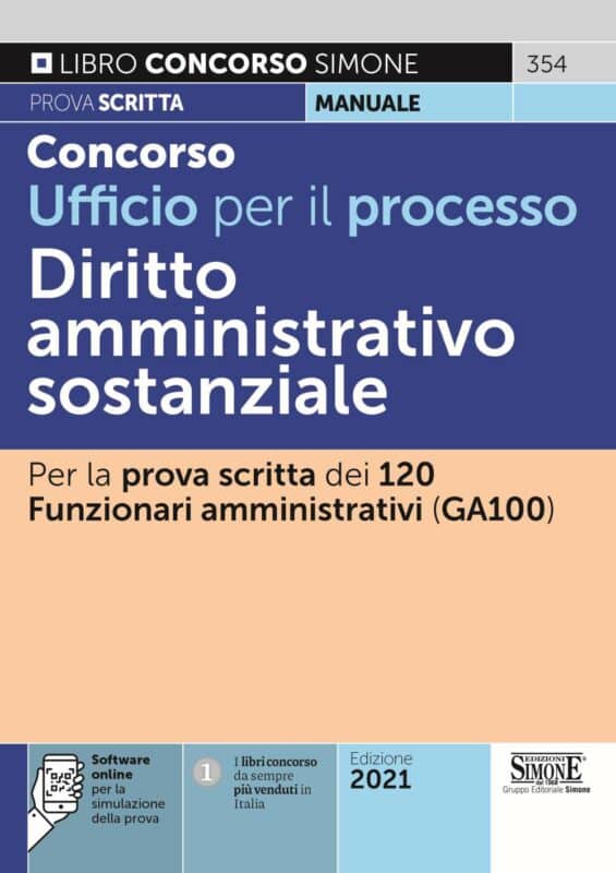 Concorso Ufficio per il processo – Diritto amministrativo sostanziale