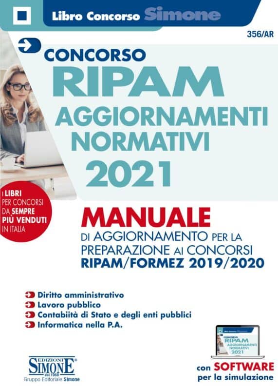 Concorso RIPAM Aggiornamenti normativi 2021 – Manuale di aggiornamento per la preparazione ai concorsi RIPAM/Formez 2019/2020