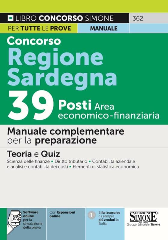 Manuale Concorso Funzionari Amministrativi Regione Sardegna