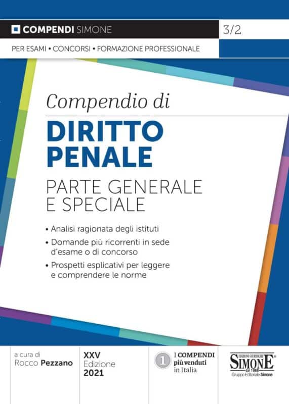 Compendio di Diritto Penale – Parte generale e speciale
